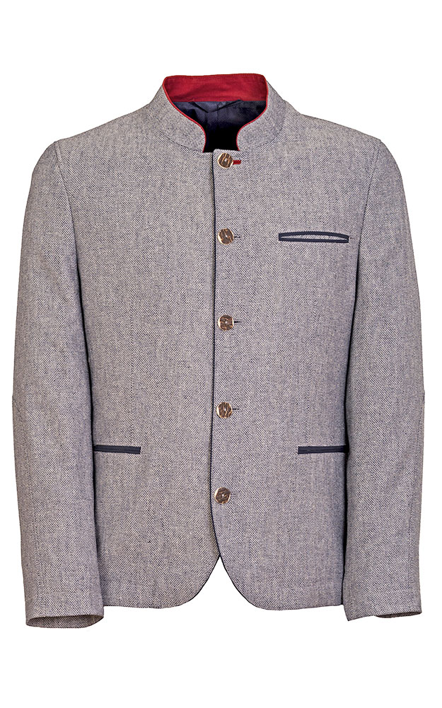 Janker Füssen 261125, blau meliert