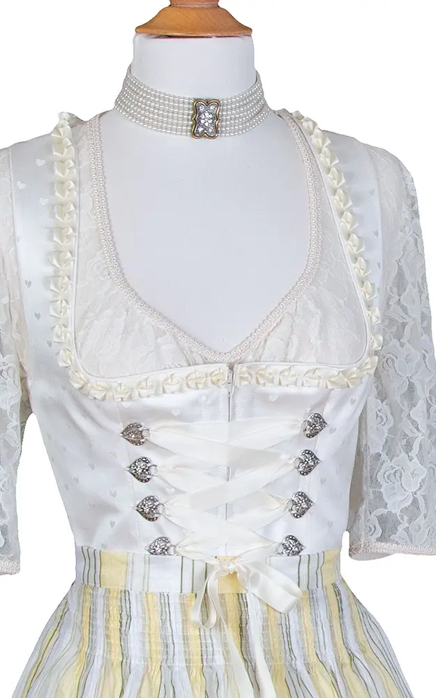 Blusendirndl Schwanensee /E sekt, ohne Schürze