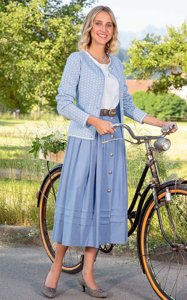 Trachtenbluse Kerstin, weiß