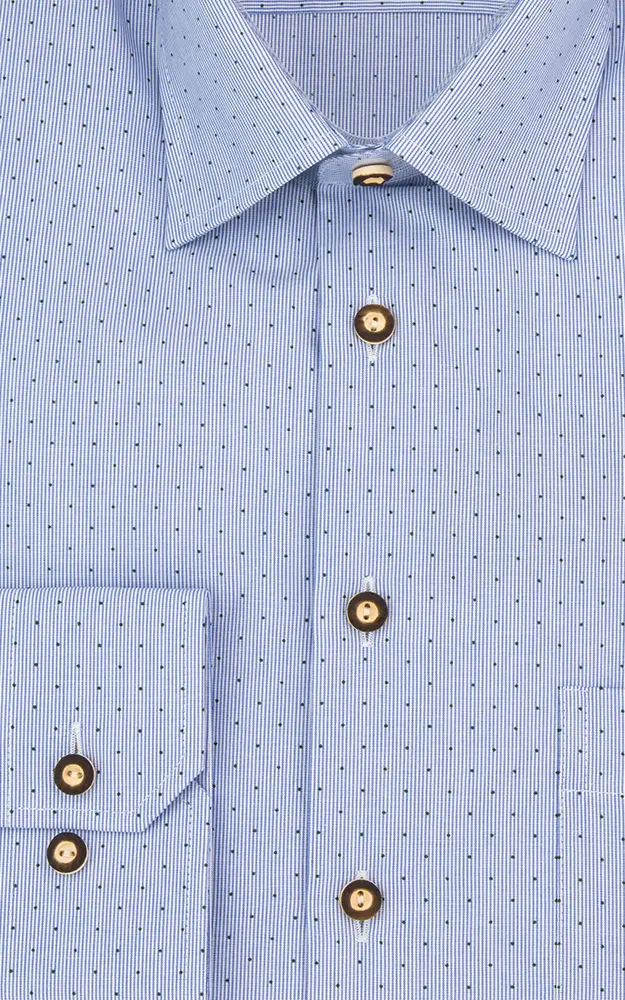 Hemd 2790 2737 43, blau Slim fit