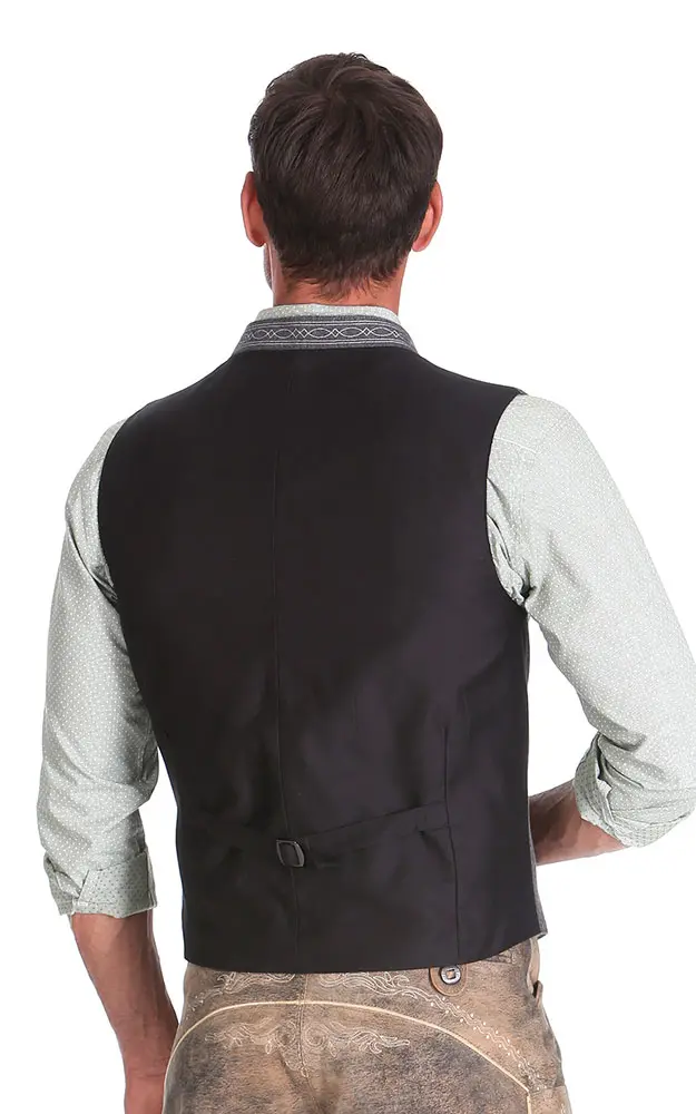 Weste Franz, mittelgrau