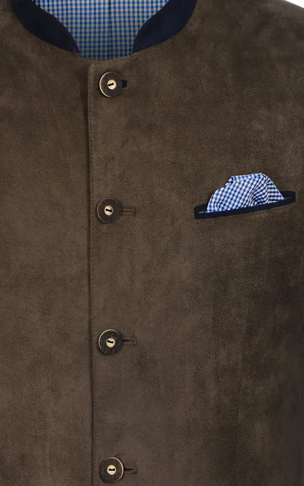 Janker Gerd 2, schlamm Hornknöpfe