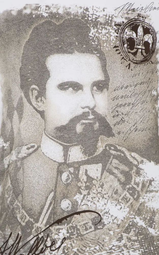 T-Shirt Ludwig 2, weiß