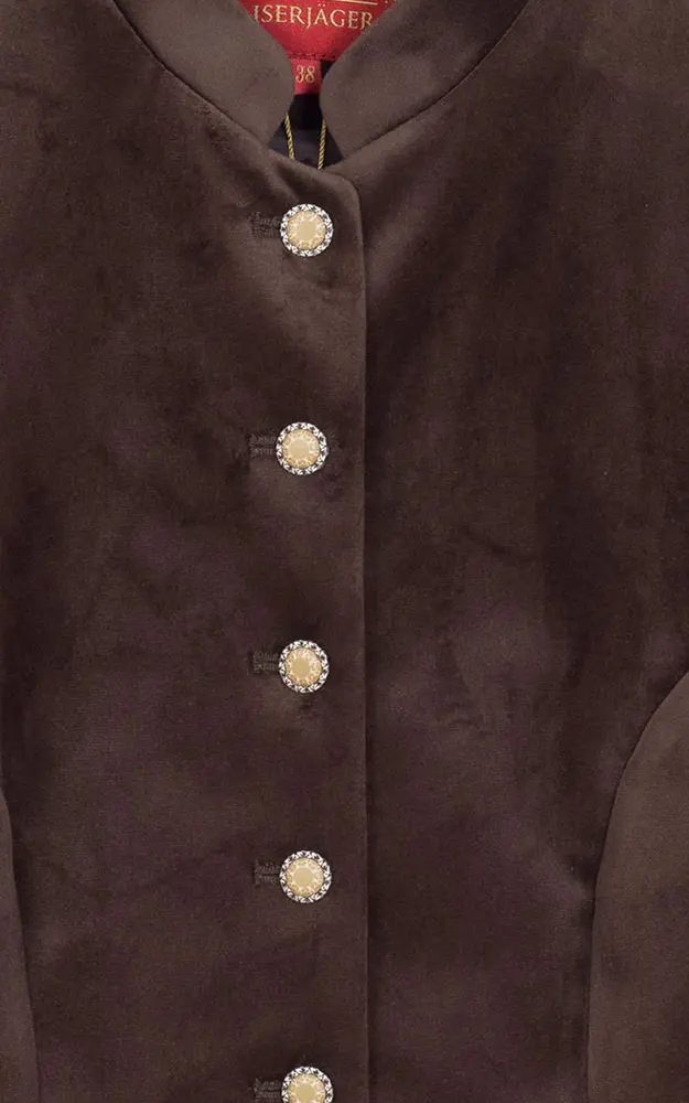 Samtjacke Ilsa, braun