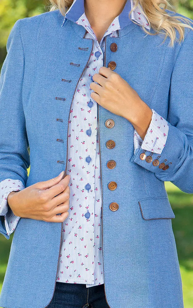 Jacke Turmberg, blau