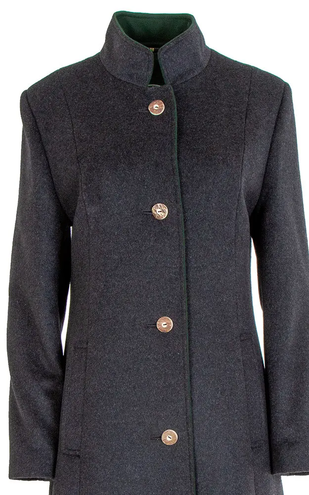 Mantel Francesca, anthrazit