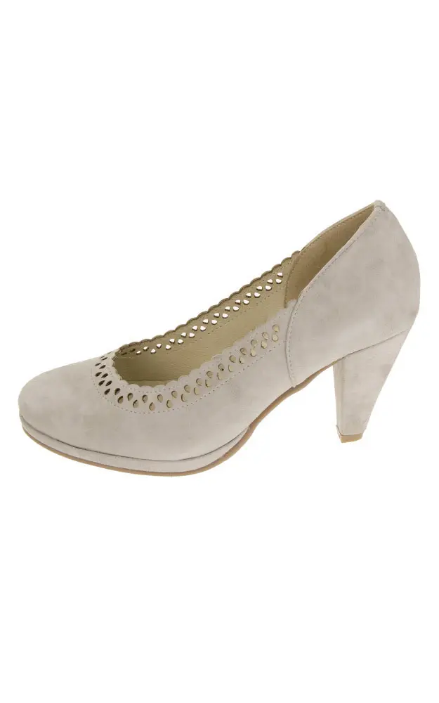 Velours-Schuhe 3004529031, grau