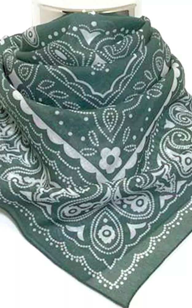 Tuch Bandana, grün
