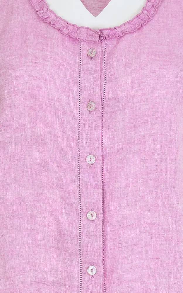 Trachtenbluse Sandra, rosa