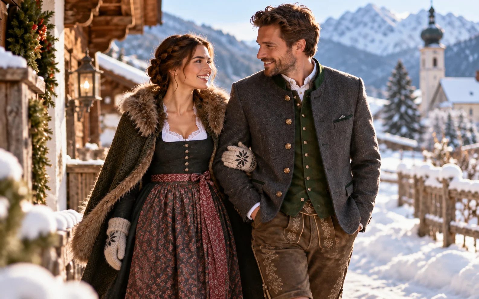 Tracht im Winter