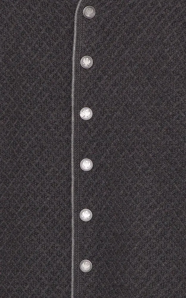 Strickjacke Greifenberg, anthrazit