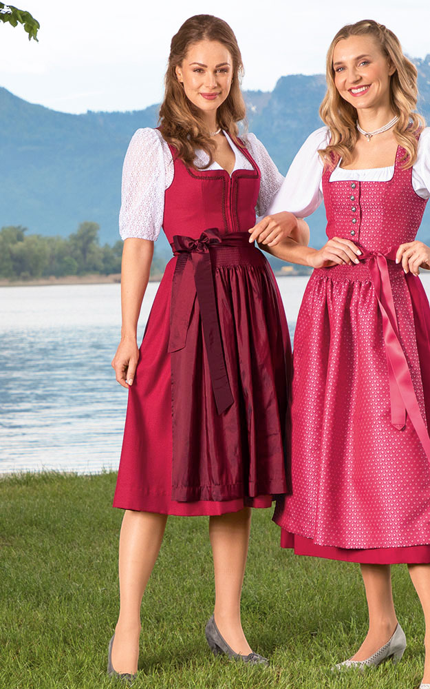 Blusendirndl Surtal, mit Schürze