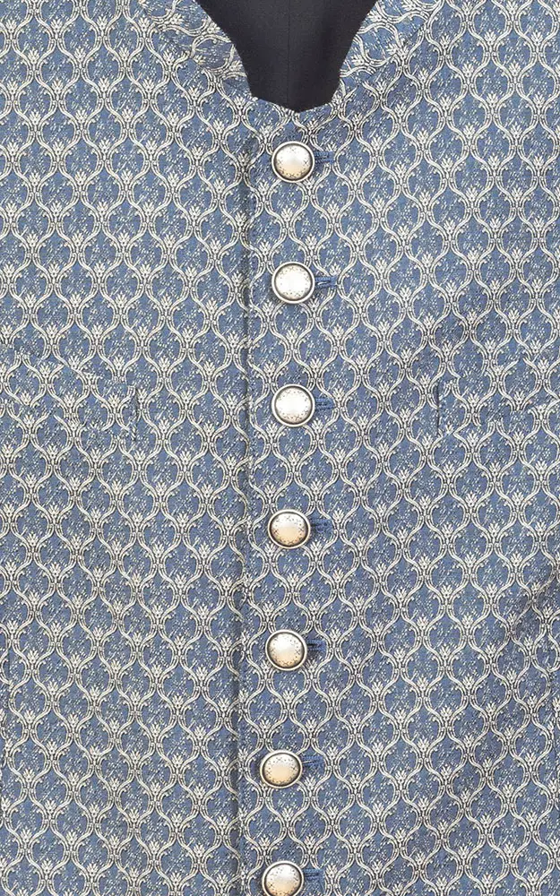 Weste Xeno, blau Stretchrücken