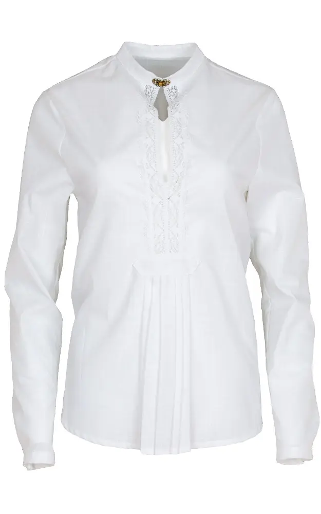 Trachtenbluse Paula, weiß