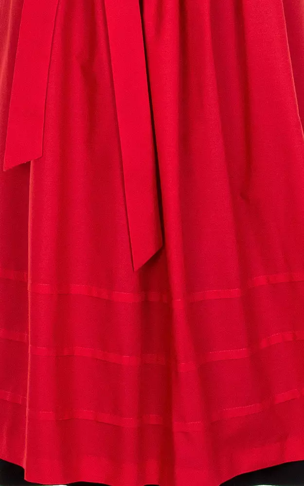 Schürze Stufen, hochrot