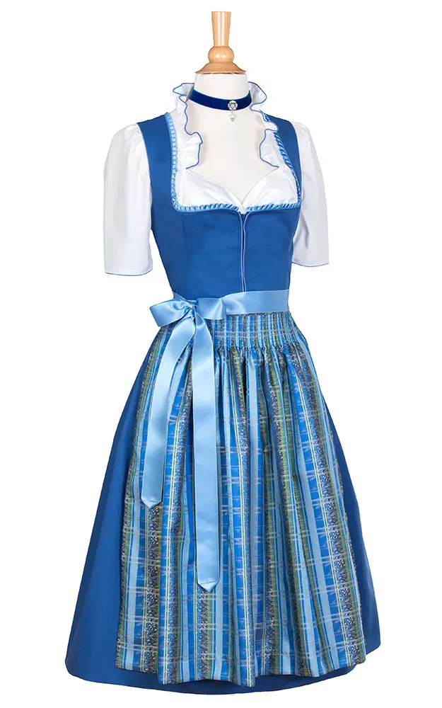Blusendirndl Inntal, mit Schürze