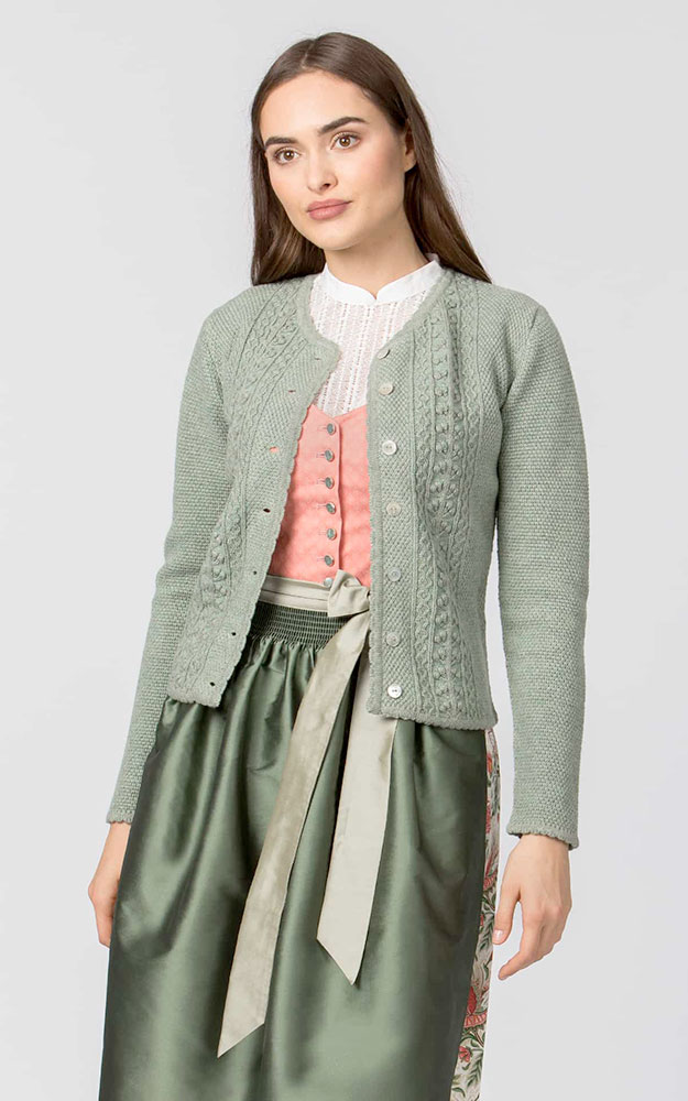 Strickjacke Bella, salbei