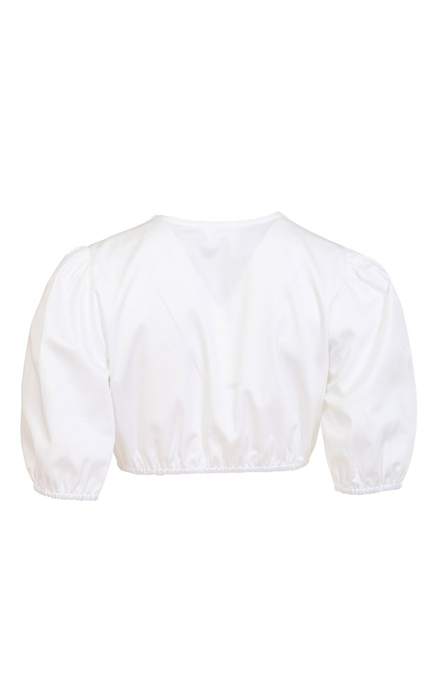Dirndlbluse 62183, weiß