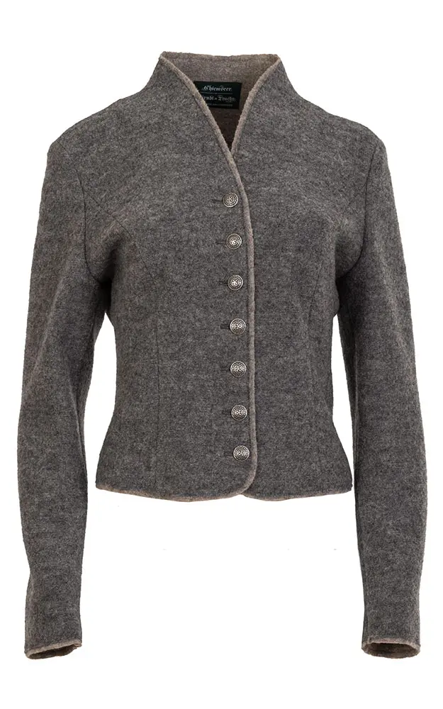 Walkjacke Wendy, mittelgrau