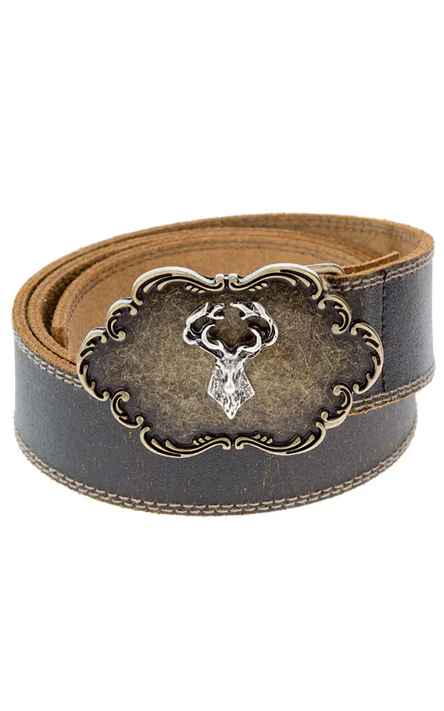 Herrengürtel 24975, dunkelbraun