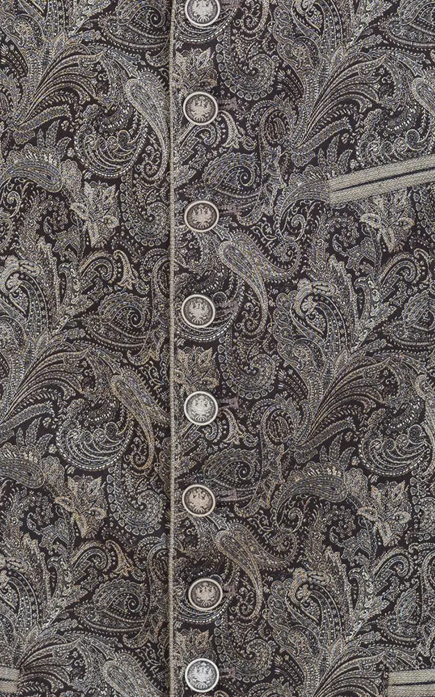 Weste Bayreuth, grau - Slim-fit