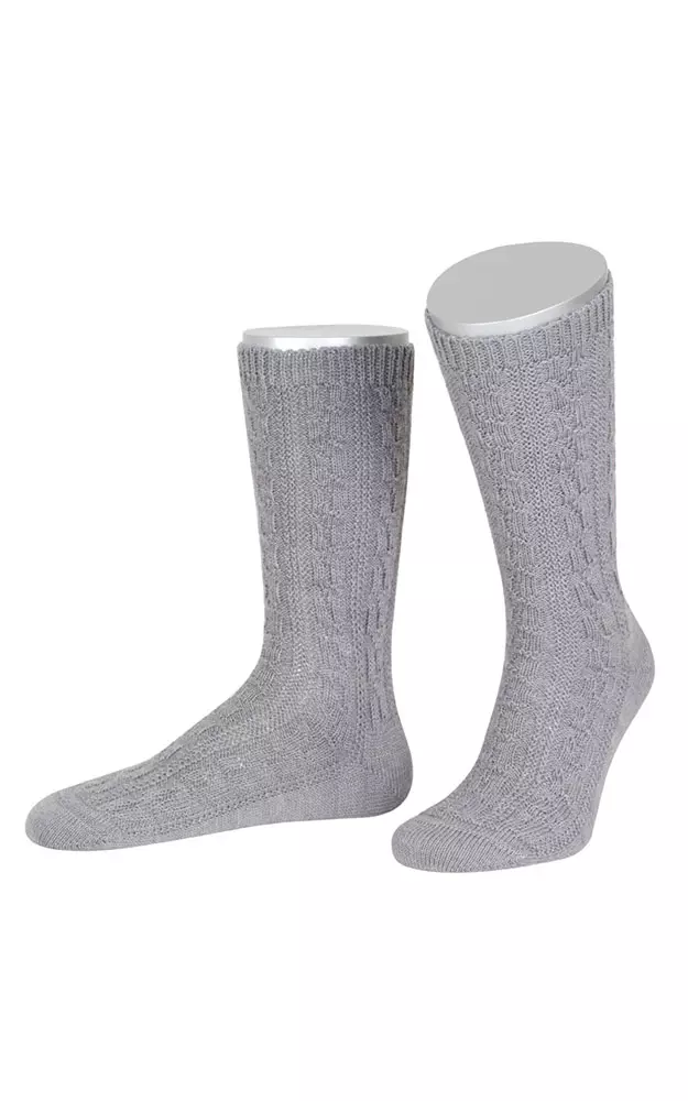 Socken 5697, hellgrau