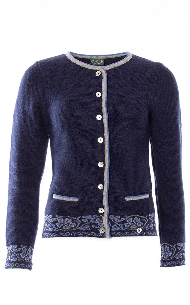 Strickjacke Magdalena, dunkelblau