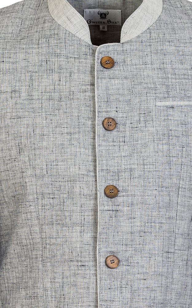 Janker Regensburg, grau meliert