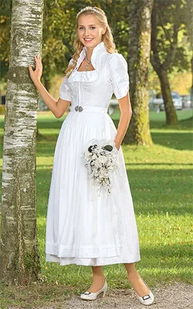 Brautdirndl-Federsee