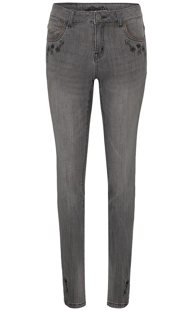Trachtenjeans 71405, dunkelgrau