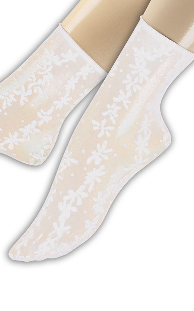 Damen-Socken Laura, ecru