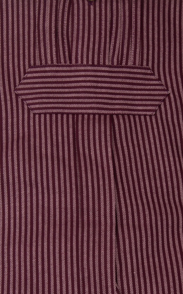 Hemd 16265D, rot/rot gestreift Stehkragen