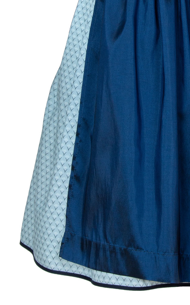 Blusendirndl Etschtal /E petrol, mit Schürze