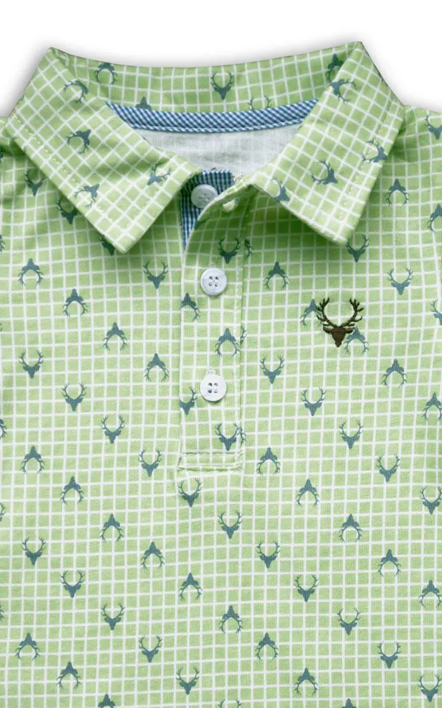 Baby-Body Livrio kurzarm, grün