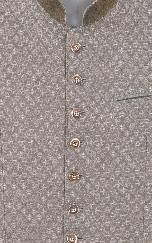 Weste Bayreuth, taupe - Slim-fit
