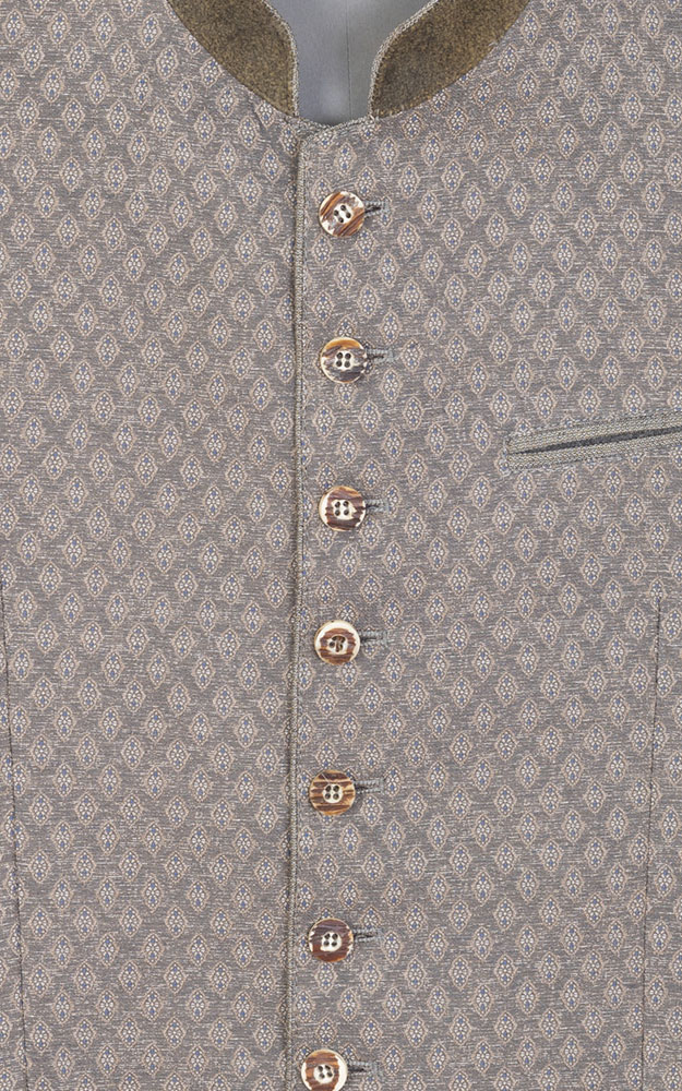 Weste Bayreuth, taupe - Slim-fit