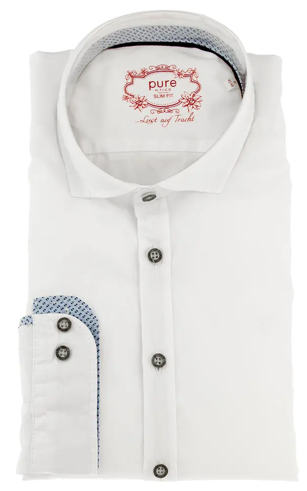 Hemd C82608-21159, weiß - Slim fit