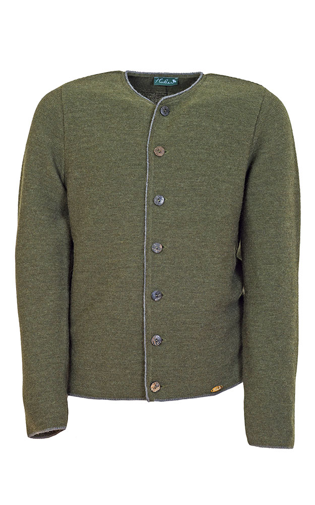 Strickjacke Otto, moosgrün