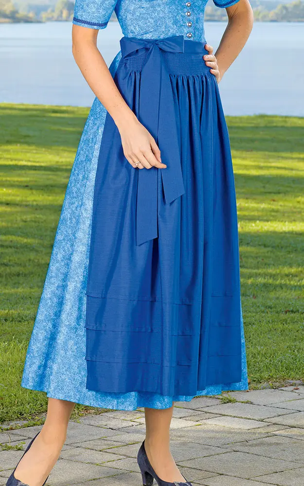 Schürze Stufen, tintenblau