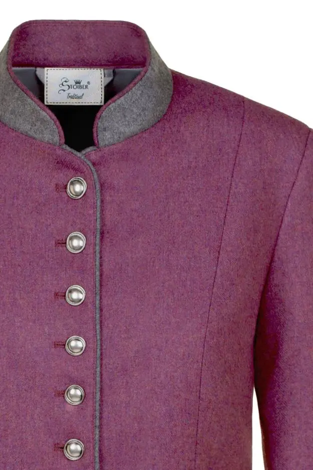 Jacke Maria, brombeer