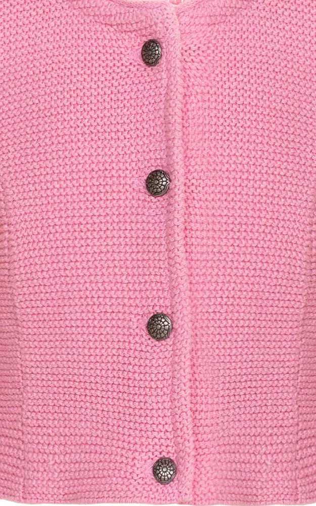 Kinder-Strickjacke, rosa