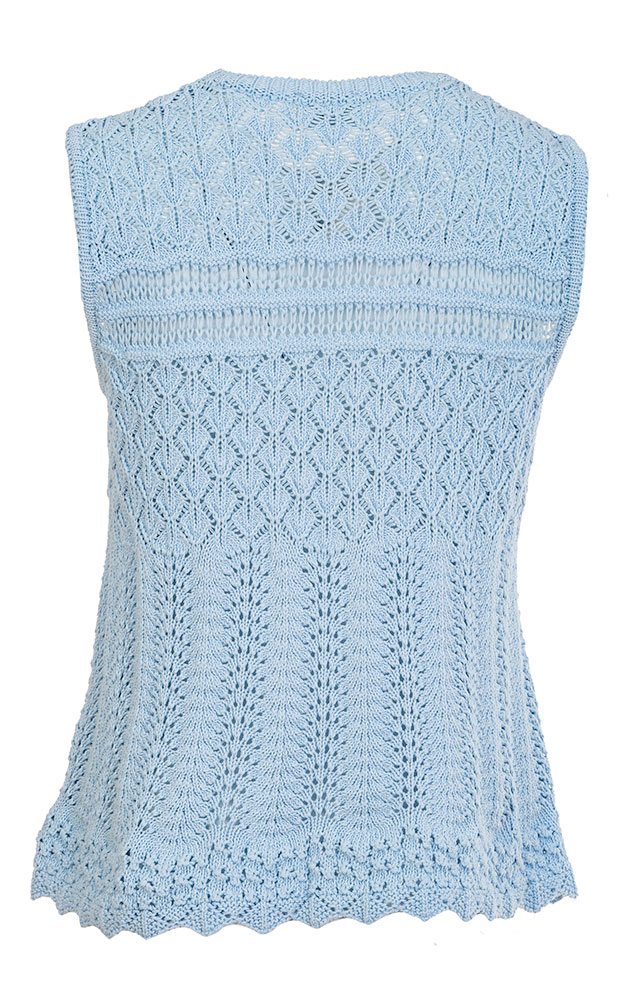 Pullunder Orini, himmelblau