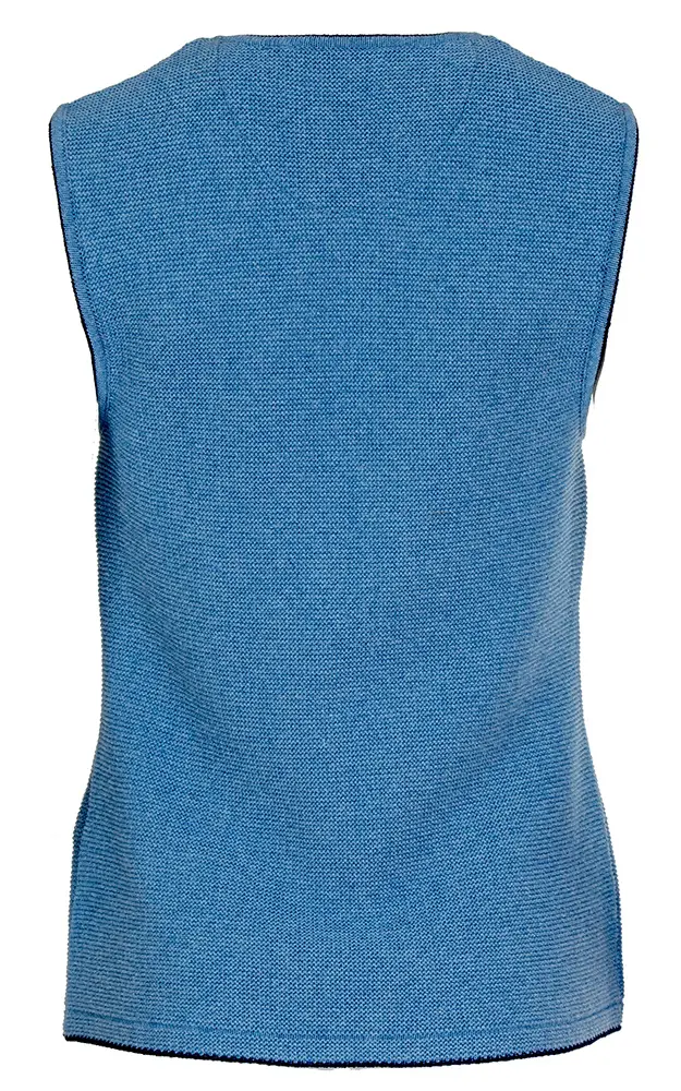 Strickweste Margit, jeans/marine