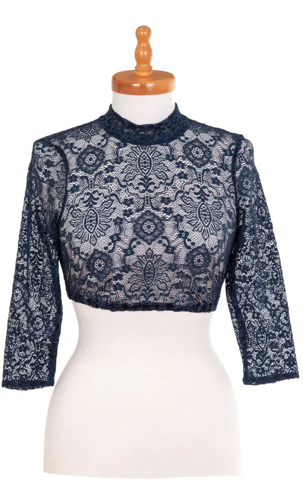Dirndlbluse Babsi, marine