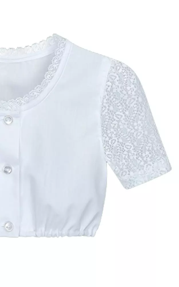 Kinderbluse 15 00138, weiß