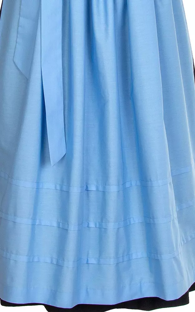 Schürze Stufen, hellblau