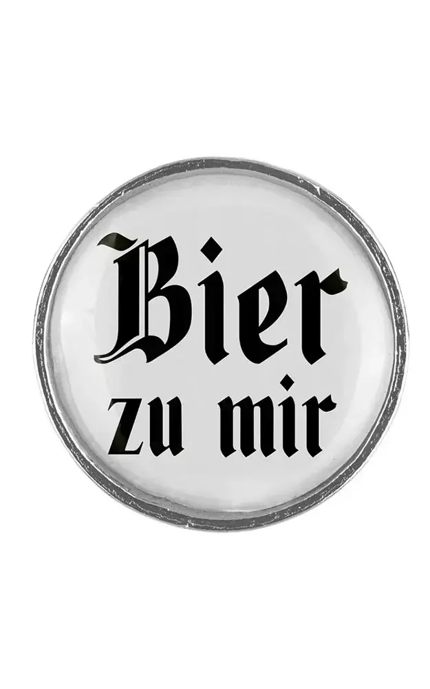 Ansteck-Pin Klassik - Bier zu mir