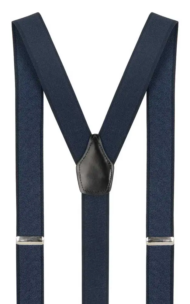 Hosenträger Stresemann, blau/schwarz