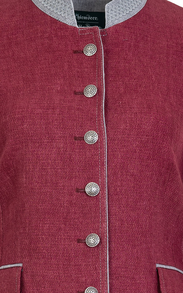 Jacke Aika, weinrot