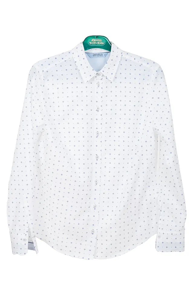 Trachtenbluse 6016 10204, weiß